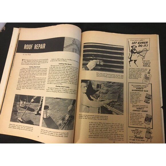 The Family Handyman Magazine 35th Edition VINTAGE Apr. 1957 Vol. 7 No. 2 - Picture 7 of 9
